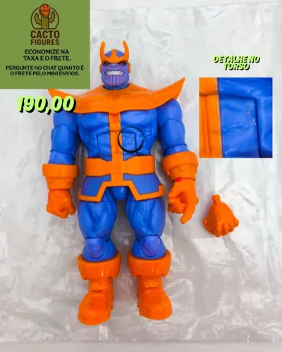 MENOR PREÇO DA OLX MARVEL LEGENDS THANOS GAMERVERSE 2PACK PSYLOCK