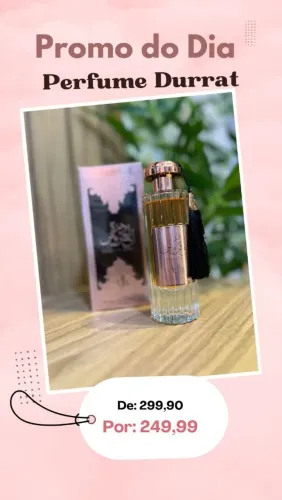 Perfume Árabe Durrat Al Aroos Al Wataniah - Novo Lacrado