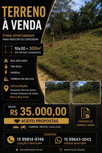 Terreno 300 metros