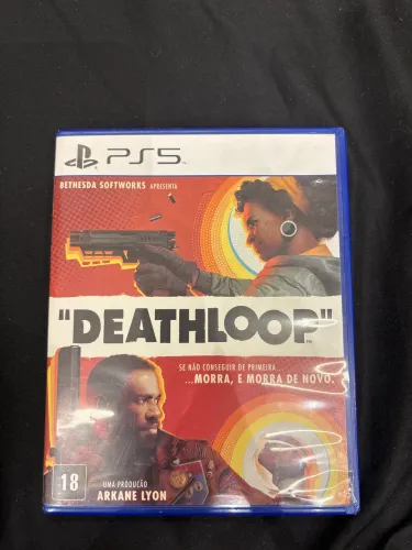 PS5 mídia física Deathloop