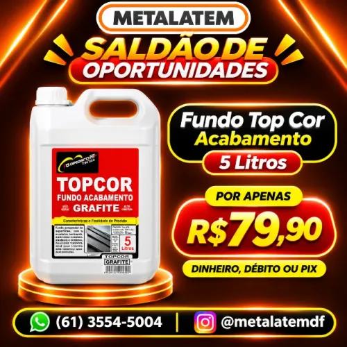 Fundo Acabamento Top Cor 5L