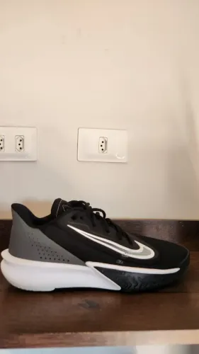 Tênis Nike Precision 7 Basquete Preto/Branco - Conservado - Algumas Manchas