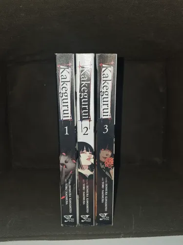 Mangás em inglês Kakegurui 1 ao 3
