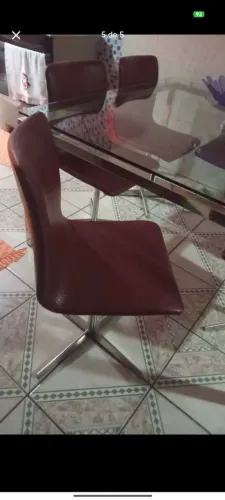 Mesa luxuosa com 6 cadeiras estillus