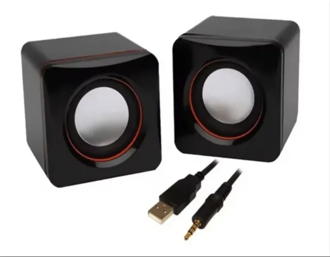 Caixa de Som USB 2.0 para PC e Notebook