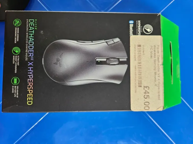 Mouse gamer Razer Deathadder V2 x Hyperspeed Wireless