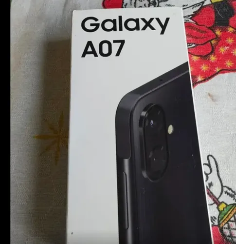 Samsung A07 4gb de ram por apenas mil reais, interessados chamar no WhatsApp *!