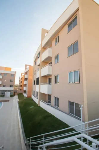 Apartamento em Nova Parnamirim- 2/4 Suíte -64m²- Entrada até 60x- Doc. Grátis - Recanto do