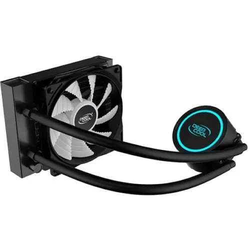 (NOVO) Water Cooler DeepCool Gammaxx L120T, LED Blue 120mm, Intel-AMD, DP-H12RF-GL120TB