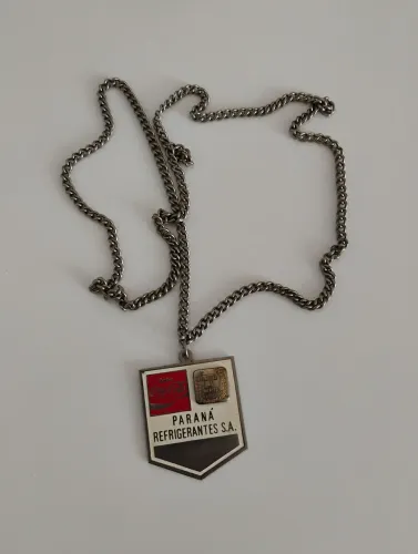Medalha promocional da Coca Cola para colecionadores 