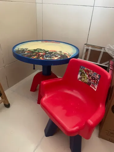 Mesa infantil super heróis 