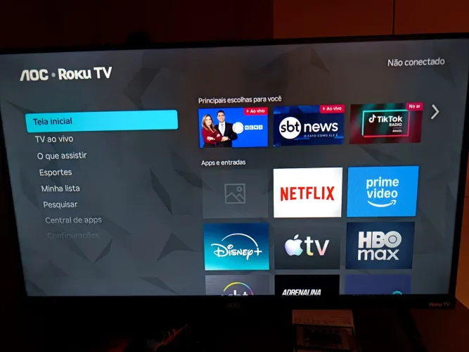 Vendo TV smart AOC 32 polegadas 