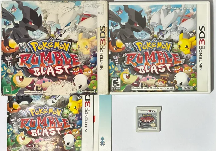 Pokémon Rumble Blast com luva