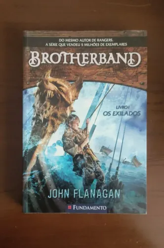 Coleção Brotherband Livros 1 Ao 5 John Flanagan Editora Fundamento Impecável