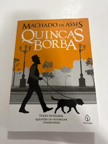 Livro Quincas Borba - FUVEST e UERJ (usado em perfeito estado)