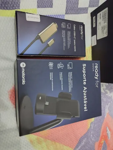 Kit Multimídia Suporte e Cabo HDMI Motorola Original 