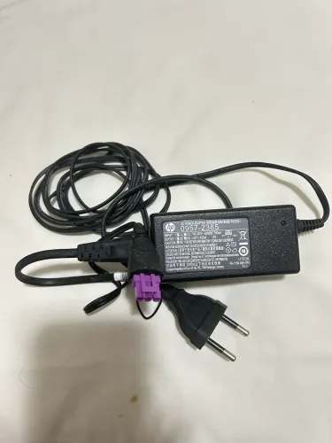 fonte carregador impressora hp pino roxo 22v 455ma 0957-2385 