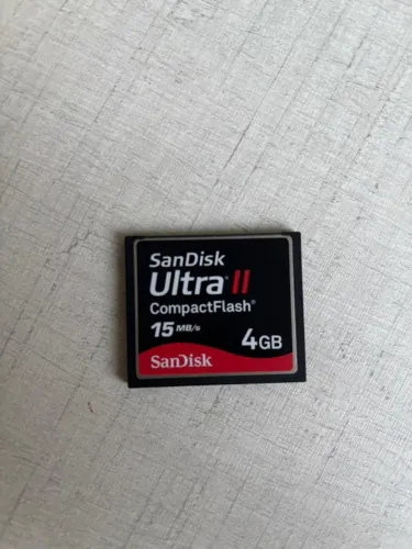 Sandisk Ultra CompactFlash 15mb/s 4 GB CompactFlash SanDisk Ultra de 4GB