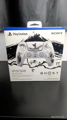 Controle DualSense LACRADO Edição Limitada Black: Ghost of Y?tei - PlayStation 5 - PS5