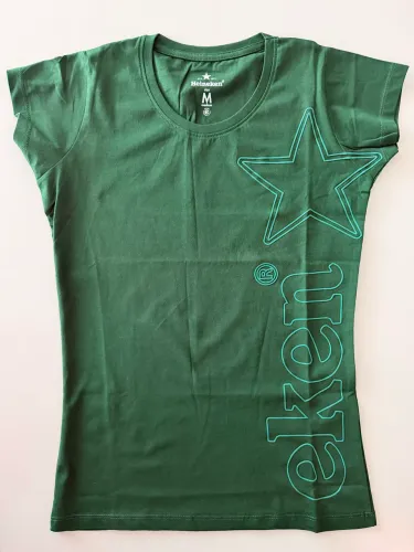 Baby look Heineken - super acinturada