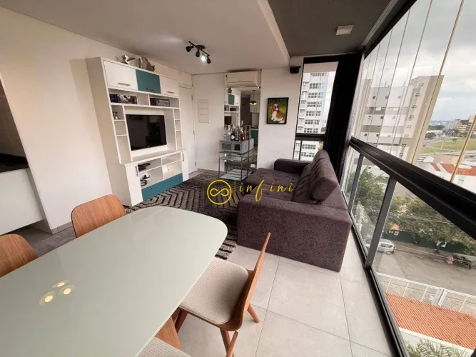 Apartamento Mobiliado com 1 Quarto à venda, 45 m² por R$ 460.000 - Condomínio JK Studio - 