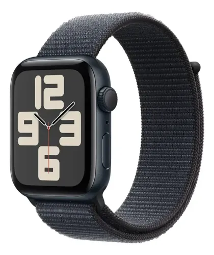 Apple Watch SE GPS ? Caixa meia-noite de alumínio - 44 mm