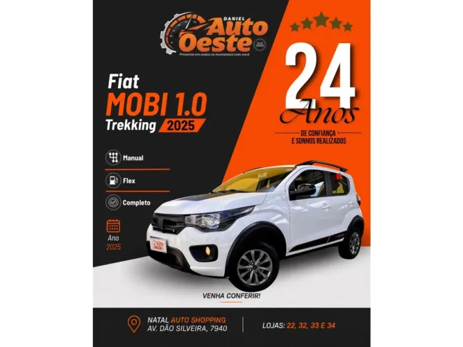 Fiat Mobi Trekking 1.0 Flex 5P 2025