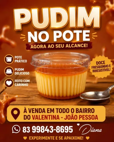 Vende-se Pudim