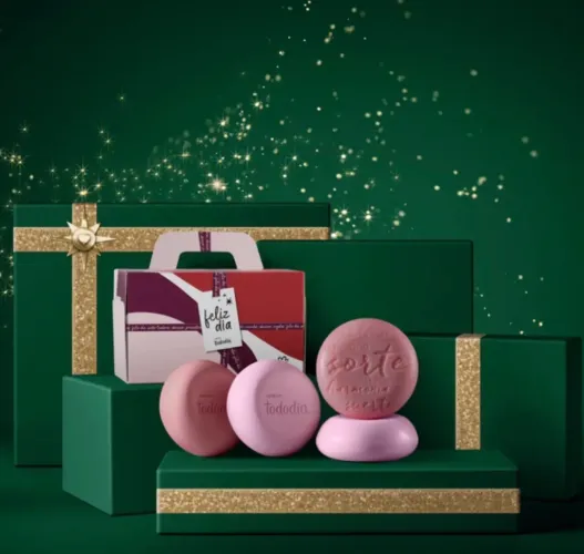 Natura Tododia kit 4 sabonetes Banho de Prosperidade