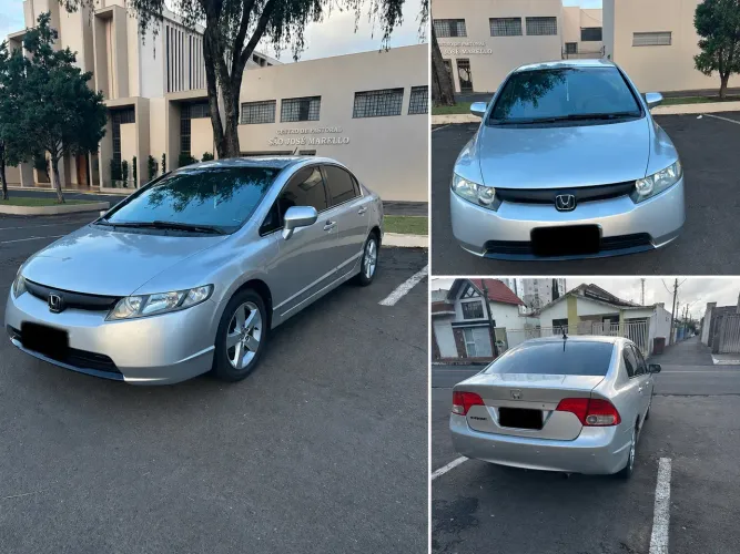 Honda Civic Sedan LXS 1.8/1.8 Flex 16V Mec. 4P 2008