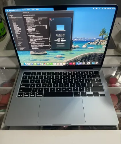 MacBook Air M4 (16gb/256gb) na garantia até setembro