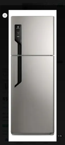 Geladeira Eletrolux Frost Free 480L Inox