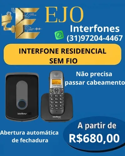 INTERFONE SEM FIO