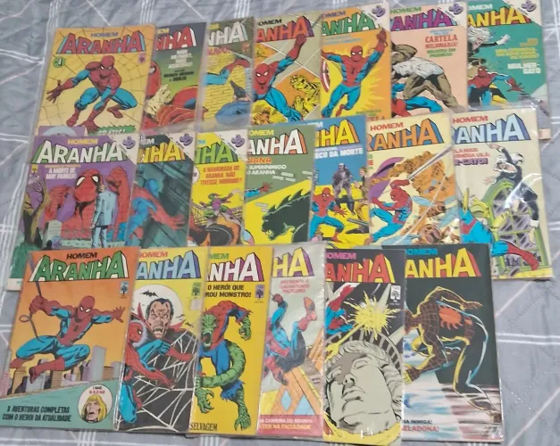 Homem-Aranha 01 ao 20 (ed Abril)