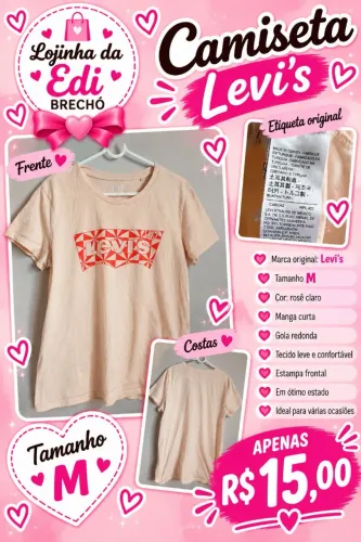 Camiseta Levis original
