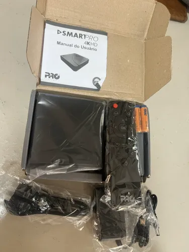 Tv box smartpro proeletronic 4k NOVO