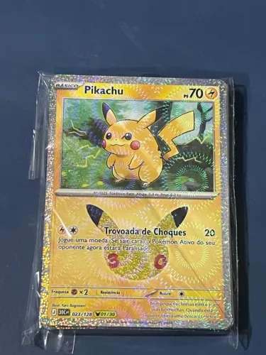 Vendo Kit com 30 Pikachus de 30 anos