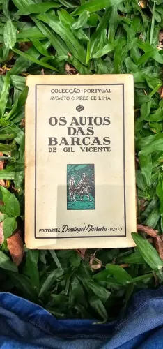 OS AUTOS DAS BARCAS DE GIL VICENTE LIVRO ANTIGO