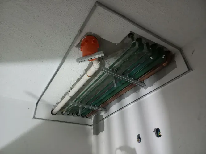 Montagem e concerto em drywall pvc modular etc