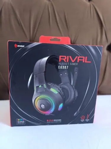 Fone de ouvido Headset Gamer RGB Led
