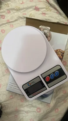 Balança digital de cozinha até 10kg 