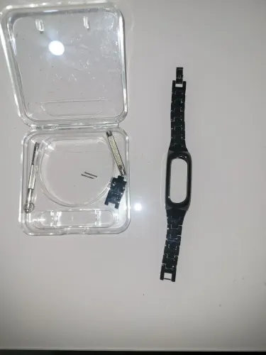 Pulseira substituição aço relógio mi band xiaomi 