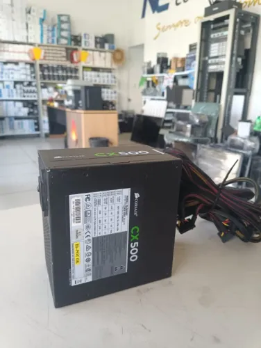 Fonte Real para PC - Estável e Confiável
