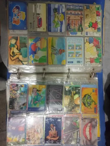Coleção de cartao