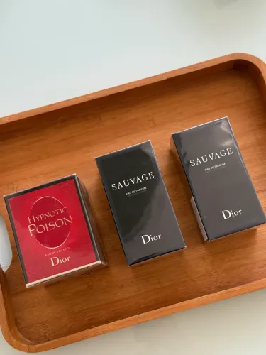 DIOR SAUVAGE EUA DE PARFUM/ DIOR POISON EDT 100ml