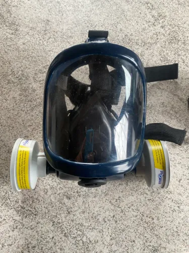Máscara Facial Total Com Par De Filtro Vo/ga Plastcor