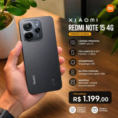 Xiaomi Redmi Note 15 Novo!!