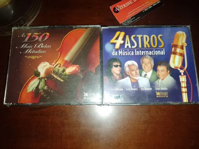 CD's astros da música internacional