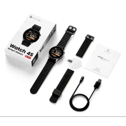 Smartwatch Xiaomi Haylou Watch 4s com Gps Integrado +Pulseira +Película (Lacrado) 