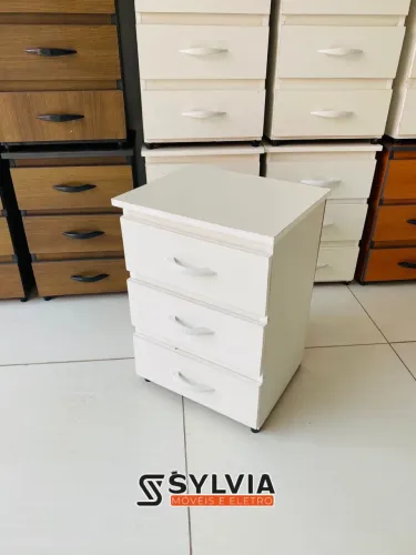 MESA DE CABECEIRA 3 GAVETAS (REPOSIÇÃO)